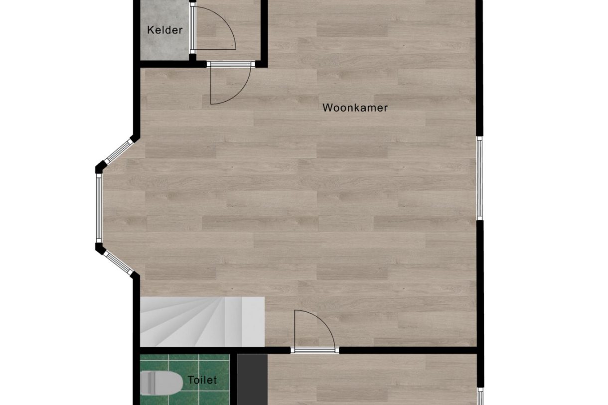 Te koop: Foto Woonhuis aan de Middenstraat 119 in Sappemeer