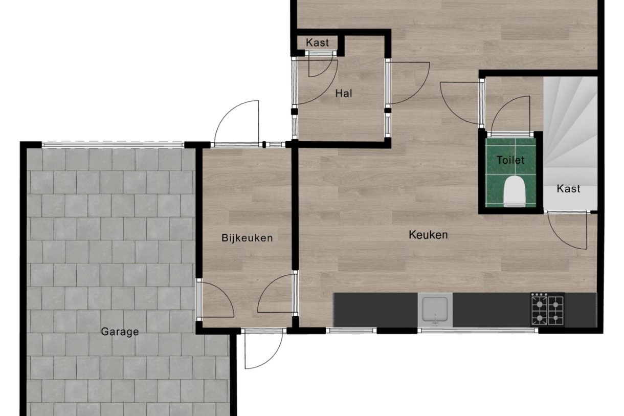 Te koop: Foto Woonhuis aan de Luyckenstraat 18 in Zuidbroek