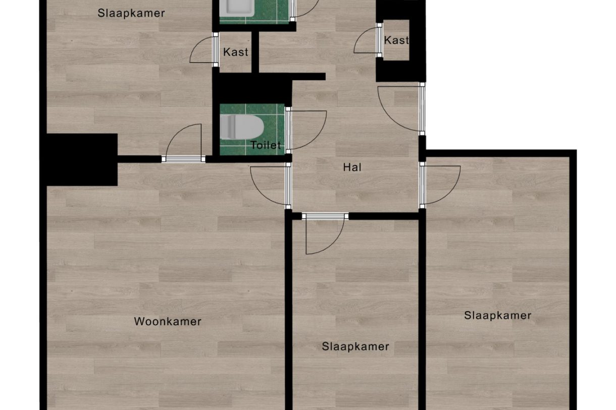 Te koop: Foto Appartement aan de van Ruusbroeclaan 72 in Hoogezand