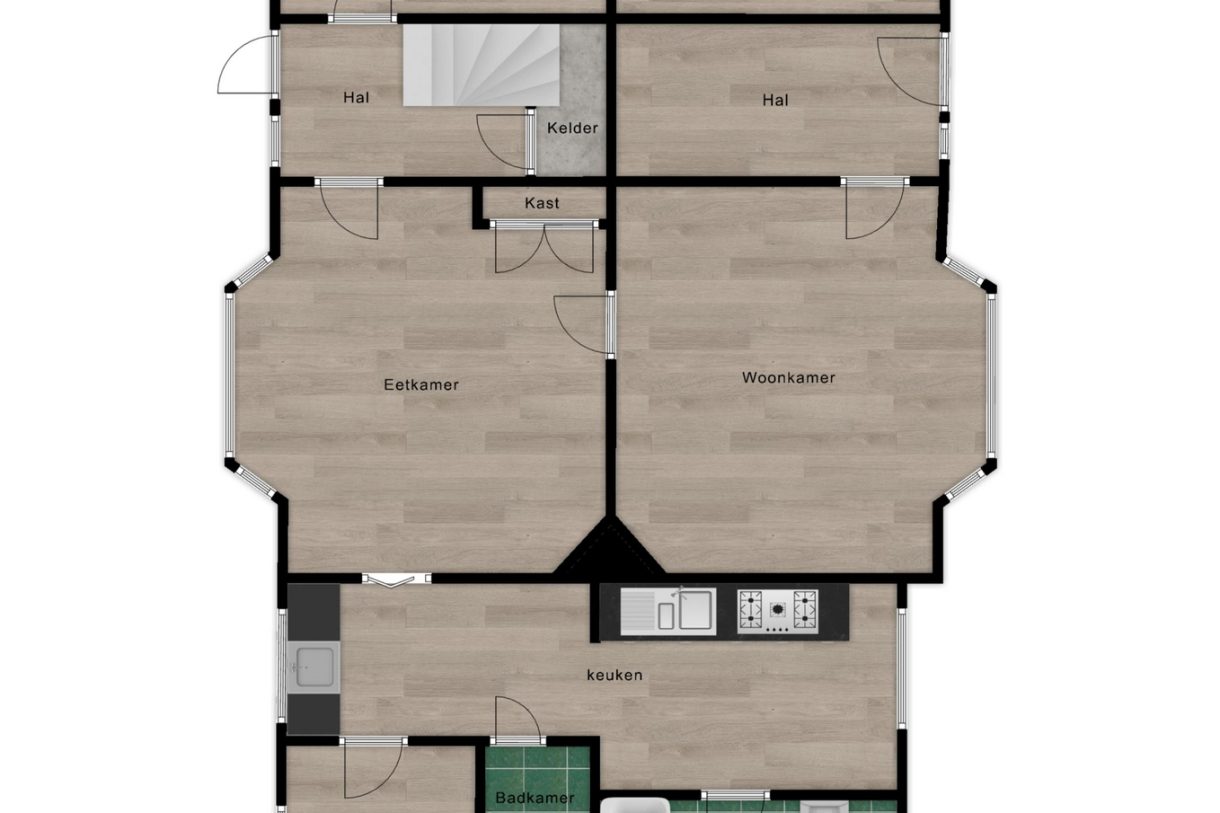 Te koop: Foto Woonhuis aan de Noordbroeksterstraat 59 in Sappemeer