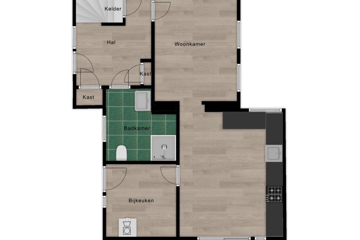 Te koop: Foto Woonhuis aan de Hoofdweg 95II in Kolham