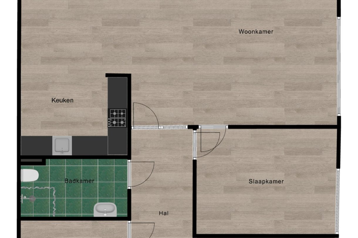 Te koop: Foto Appartement aan de Lindenlaan 40 in Hoogezand