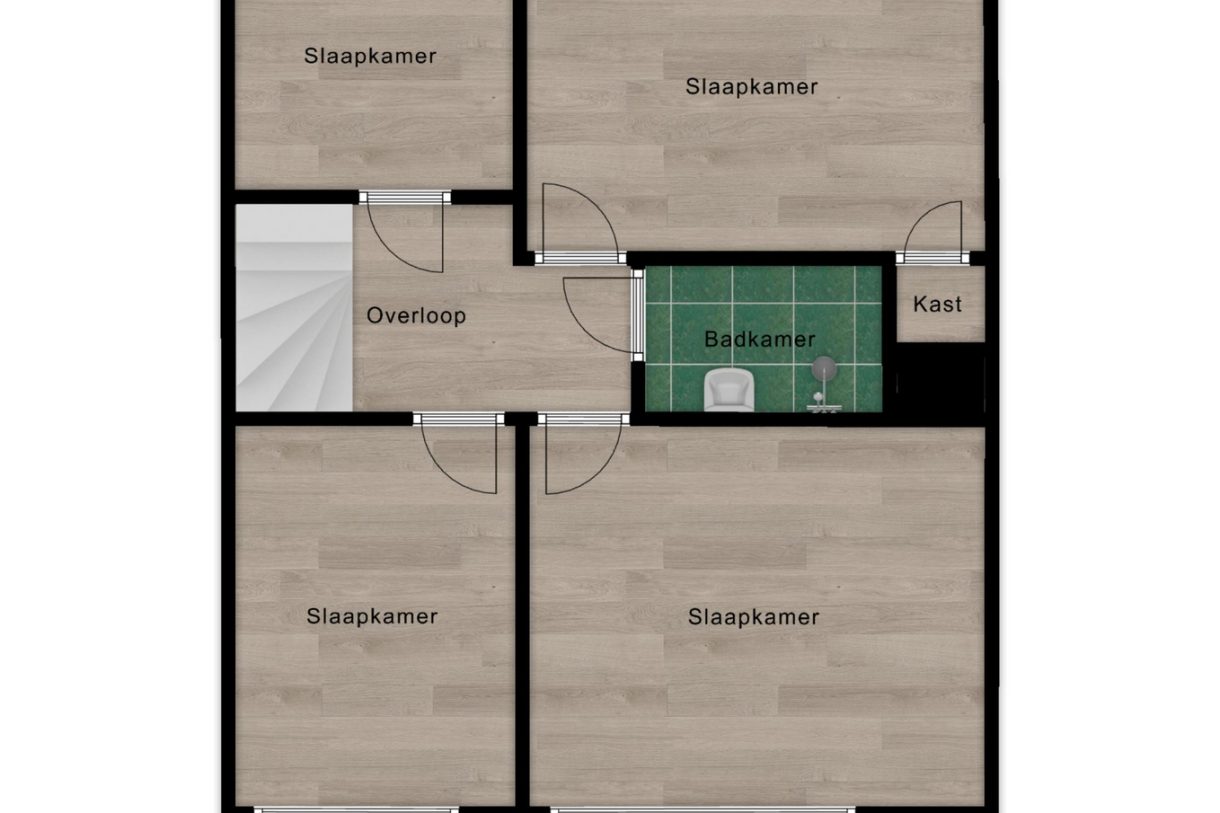 Te koop: Foto Woonhuis aan de Gladiolenstraat 44 in Sappemeer