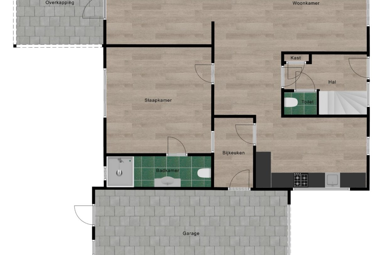 Te koop: Foto Woonhuis aan de Buitensingel 79 in Sappemeer