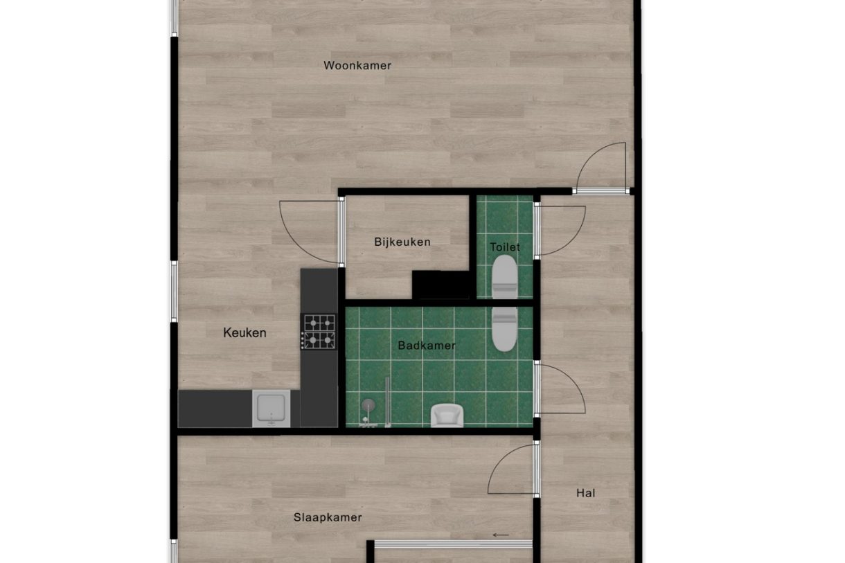 Te koop: Foto Appartement aan de Hoofdstraat 55d in Hoogezand